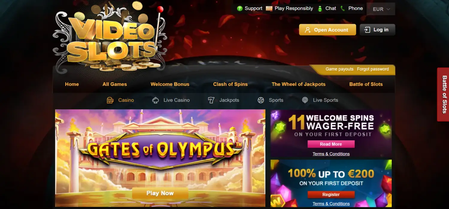 Videoslots casino