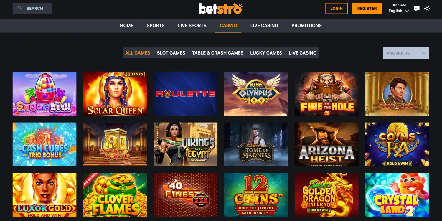 Betstro Casino Review at 3Fam
