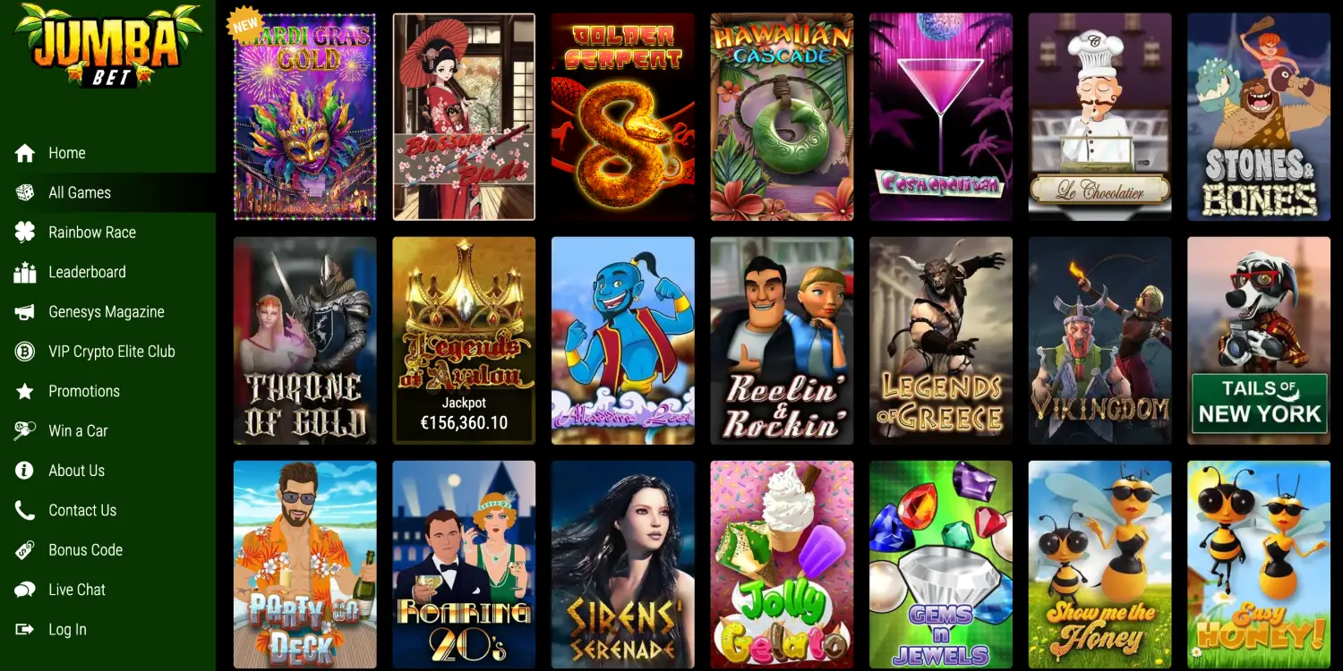 Jumba Bet Casino Review at 3Fam