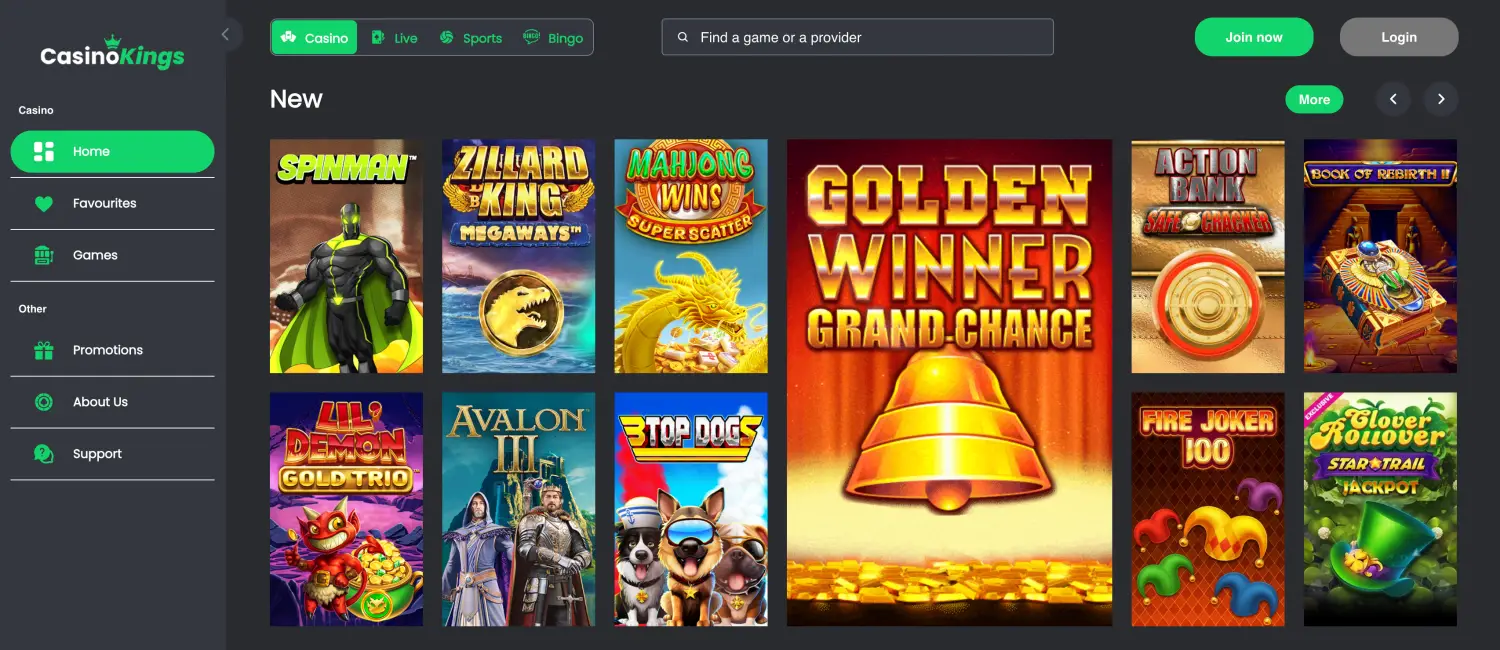 Casino Kings Review by 3Fam